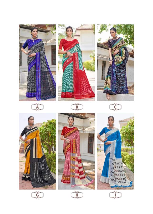 Shangrila Mulmul Cotton 8 New Designer Fancy Festive Wear Printed Handloom Saree Collection